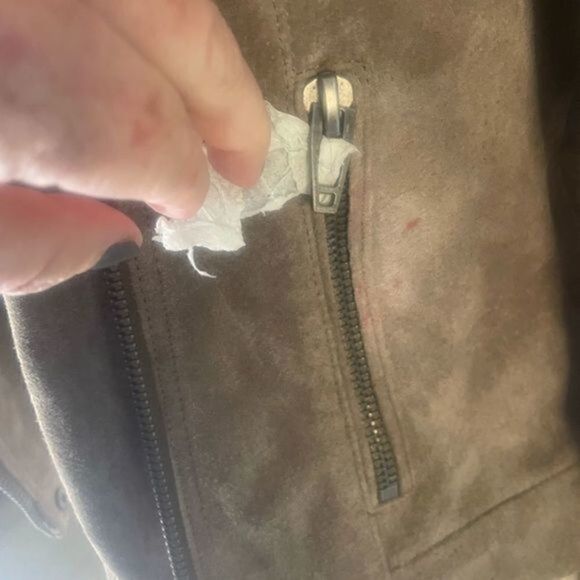 BlankNYC Leather Moto Tan Jacket Small NWT - Picture 7 of 12